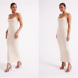Meshki Brianna Sequin Maxi Dress Size XS EUC